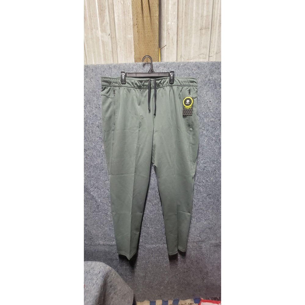 Athetic Works Men's Draw Sring Pull-on Slim Knit Pants Flag Stone 2XL (44-46)